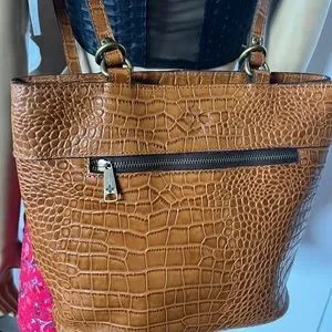 PATRICIA NASH Albi Leather Backpack Cognac Distressed Vintage Croc Tan Brown Patricia Nash | Bags | Patricia Nash Albi Leather Distressed  main image 4